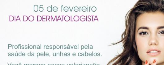 5 de Fevereiro: Dia do Dermatologista! SBD/MS parabeniza os profissionais